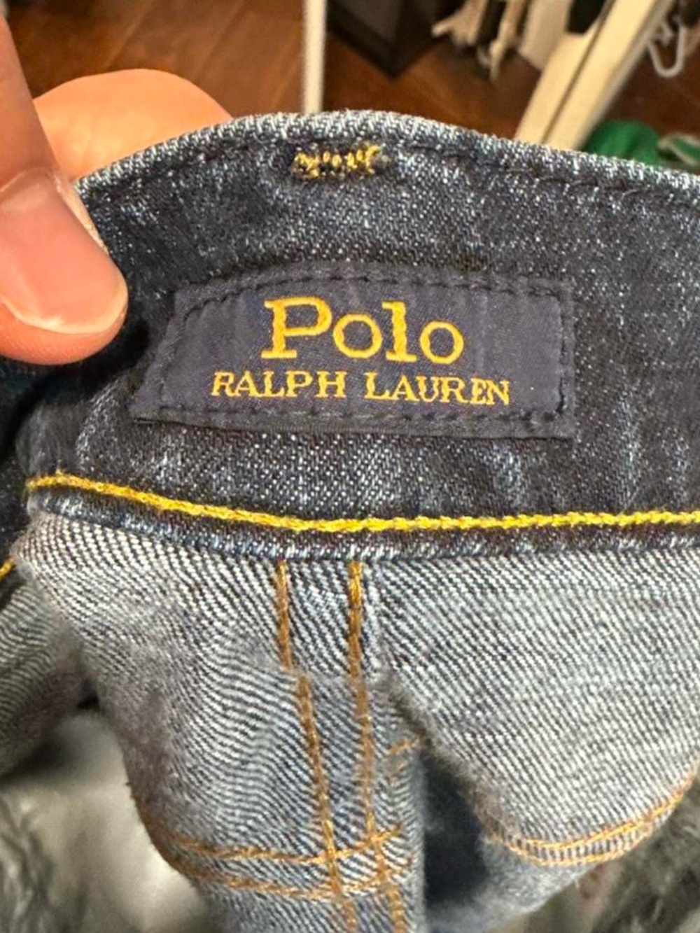 Polo Ralph Lauren Faded Straight Jeans - Picture 4 of 5
